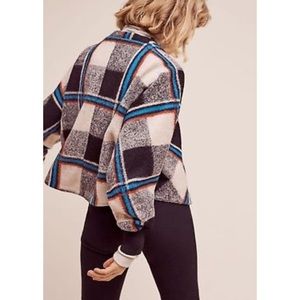Anthro Mixed Demero Swing Jacket! NEW!